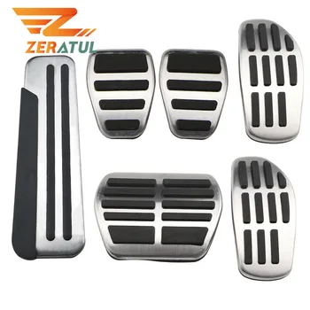 

Zeratul Car Pedals For Renault Espace 2014 - 2020 AT MT Auto Brake Pedal Fuel Gas Pedal Cover Rest Pedal Cover Accessories