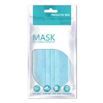 

200 Pack Disposable Mask Packing Bag Color Bag English Bag,Only Sell Bags