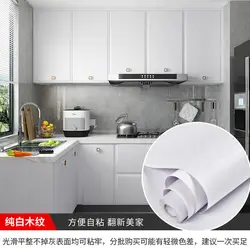 Classic Wood Stripe DIY Decorable Films PVC Self-adhesive Home Furniture Renovative Wall Stickers Wood Peel and Stick Wallpapers