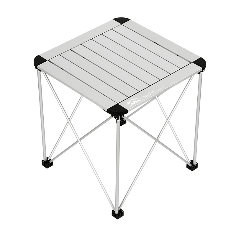 Outdoor Table Portable Foldable Picnic Camping Ultralight Stall Barbecue Desk Aluminum Folding Tables |