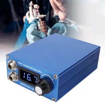 

60-250V LED Digital Display Screen Tattoo Power Supply Voltage Transformer Tattoo Tool Power for Makeup Tattoo Machine Accessory