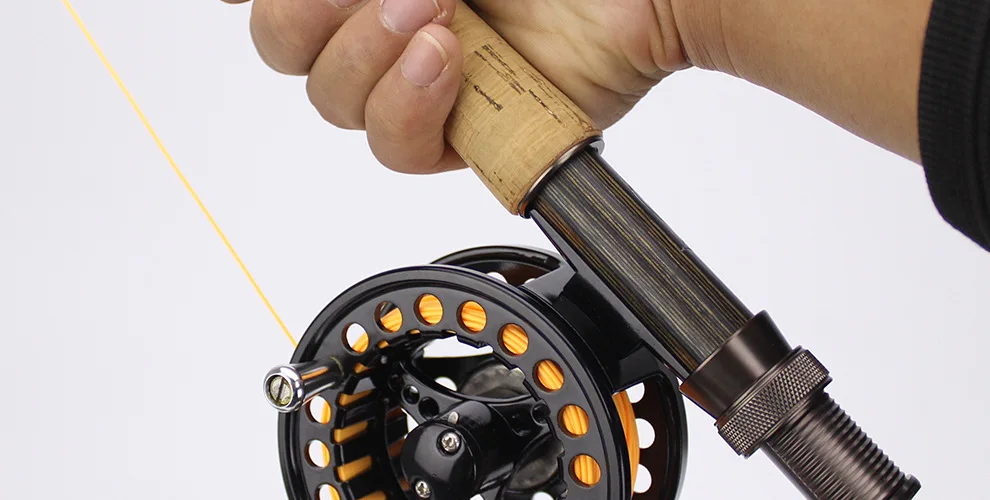 Flying rod fly wheel set 2.7m high carbon fiber fishing rod 4-section inserting rod fly line bait rod package combination stream