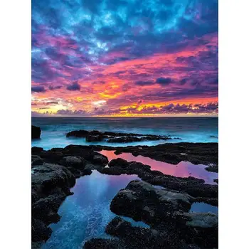 

Diamond Painting 5D Full Drill Set Cross Stitch Morning Beauty Cross Stitch Hobby Art Kits Present