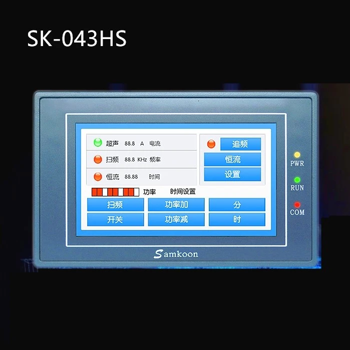 Новый SK 043HS samkoon HMI Сенсорный экран 4 3 &quotс Ethernet|Драйвер двигателя| |