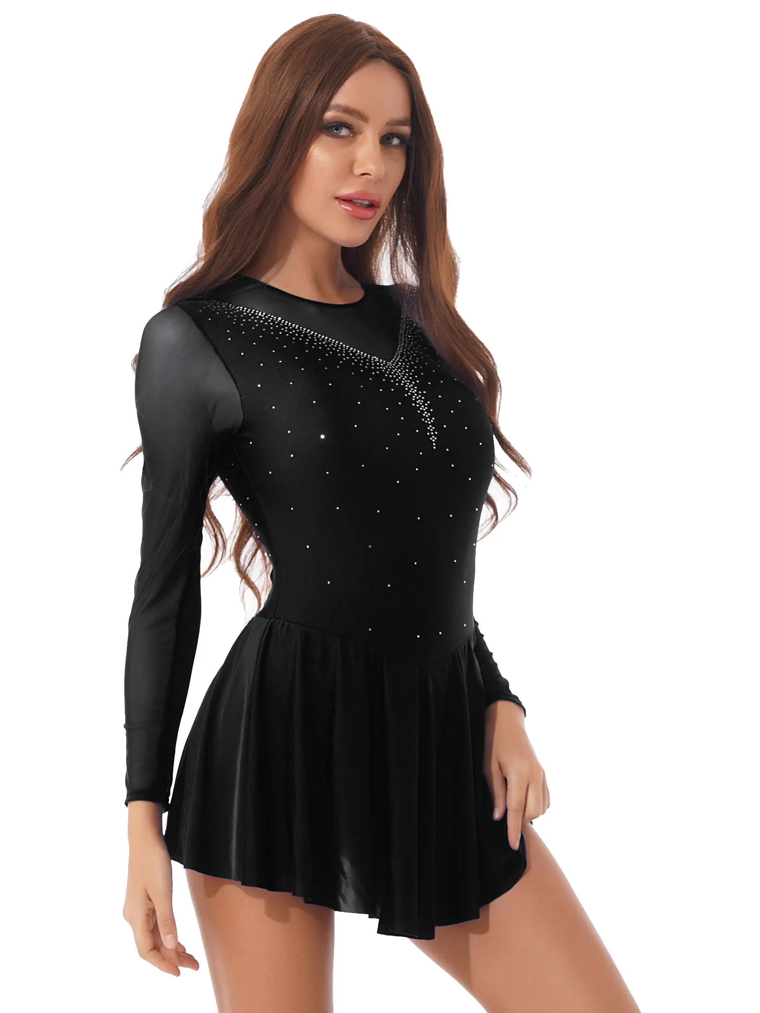 Рисунок 5 - Women Shiny Rhinestone Mesh Long