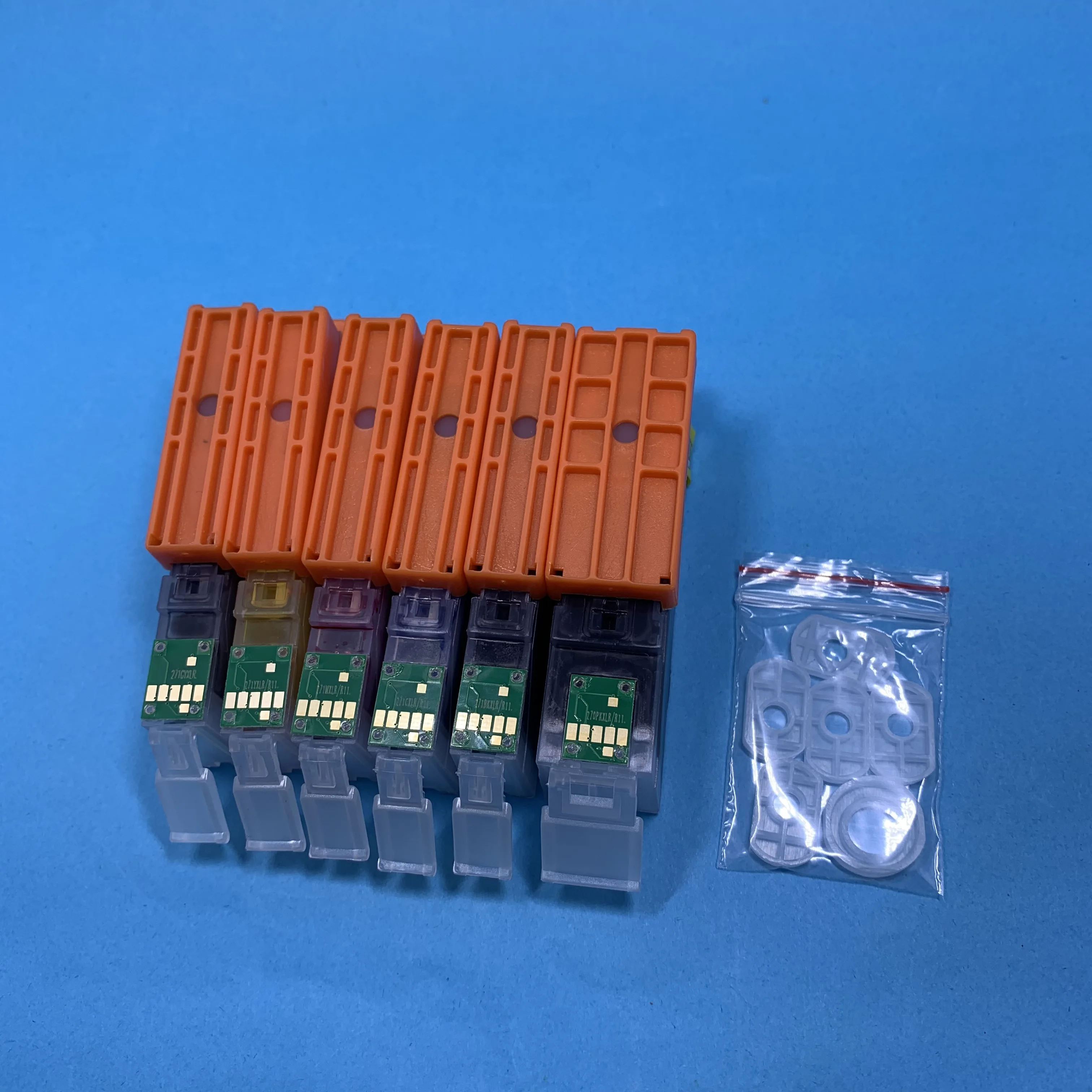 YOTAT 6 цветов полный многоразовый картридж PGI 270 CLI 271 для Canon PIXMA MG7720 TS8020