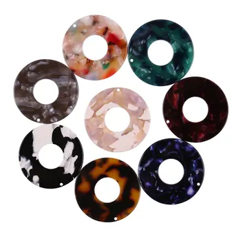 

Cordial Design 31*31MM 30Pcs Jewelry Accessories/Hand Made/Coin Shape/Acetic Acid Beads/DIY Jewelry Making/Earring Findings