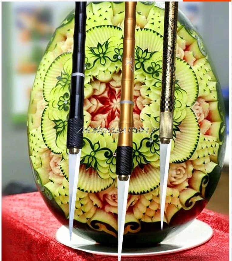 Профессиональный нож для резьбы по пищевым продуктам фруктам шеф-повара тайский