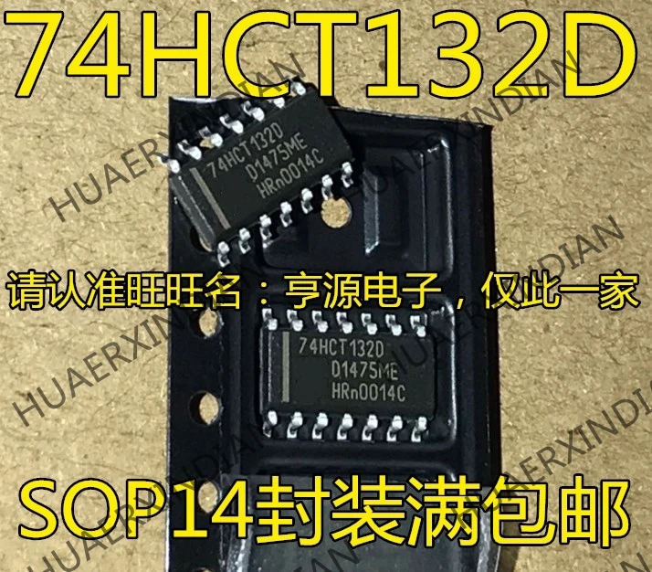 10 шт./лот Новинка 74HCT132D 74HCT132 в