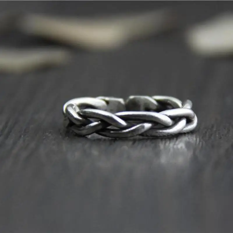 Женские винтажные кольца ручной работы из 100% 925 пробы серебра|925 sterling silver ring|sterling