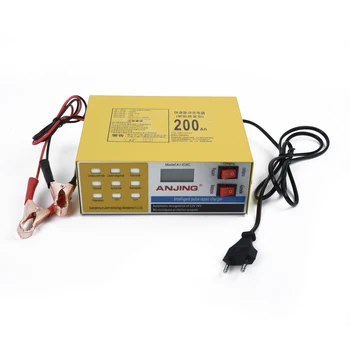 

250V 12/24V 10A 200ah Full Automatic Electric Intelligent Car Battery Charger Pulse Repair For Motorcycle Car Accessories