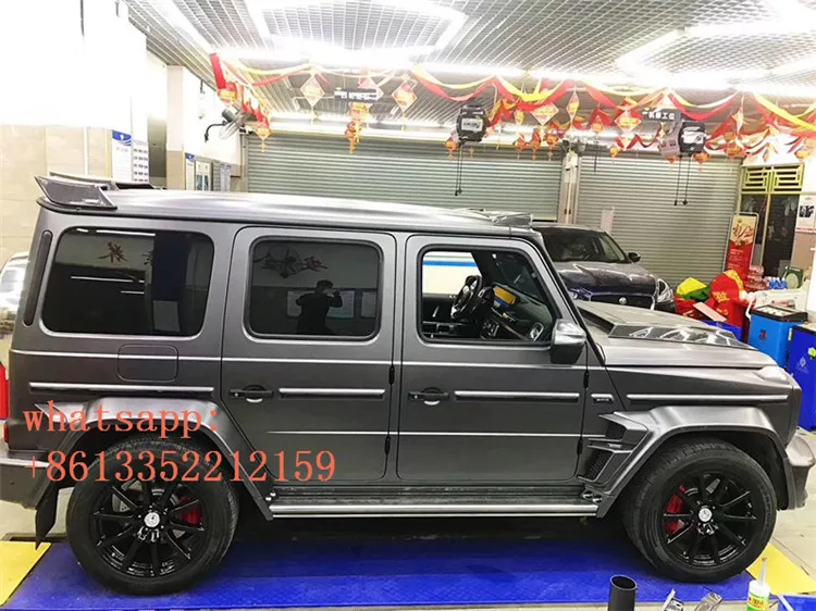 2019y G класс W464 G63 G500 G350 передний бампер крыло фары Задний бампер обвес для автомобилей w464 W463A G63 b стиль автомобильный комплект