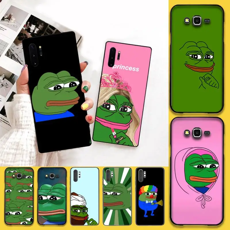 The Frogs Pepes Phone Case For Samsung Galaxy Note20 ultra 7 8 9 10 Plus lite M51 M21 M31S J8 2018 Prime | Мобильные телефоны и