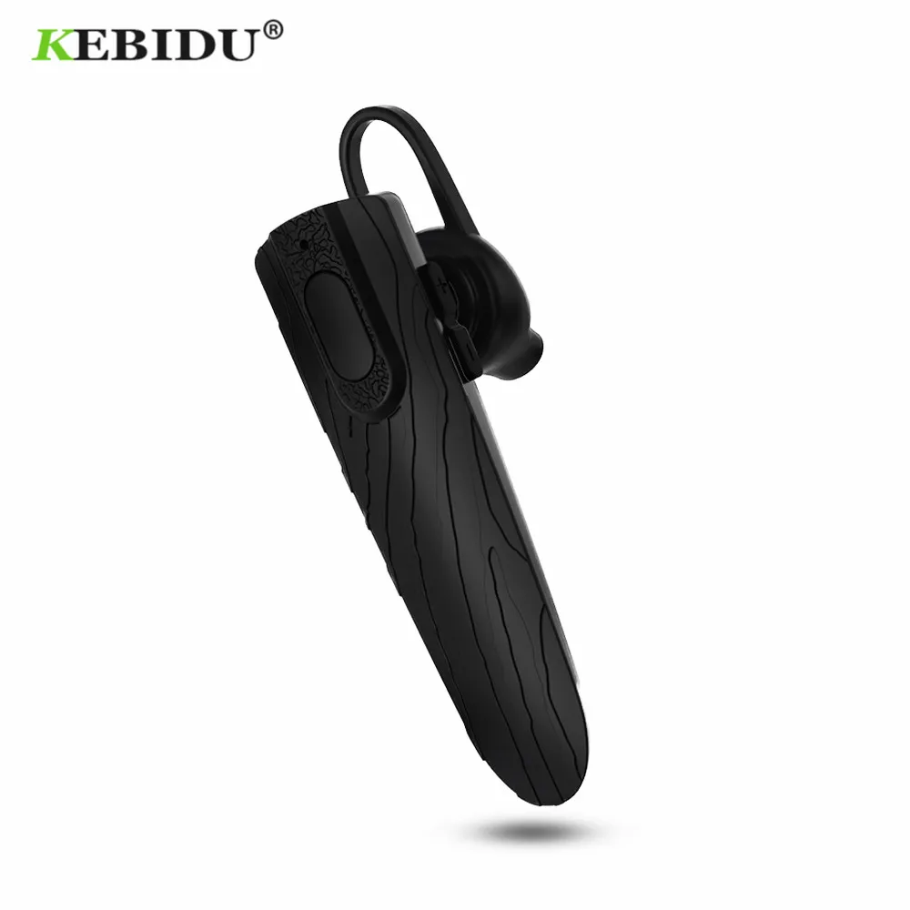 

KEBIDU Mini Wireless Bluetooth Earbuds Hook Sport Business Handfree Earphones Sweatproof Noise Reduction Built-in Mic for Car