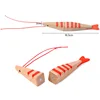 Montessori Simulation Woodens Magnetic Cutting Seafood Lobsters Crab Game Kitchen Model Early Educational Toys for Children Gift 4