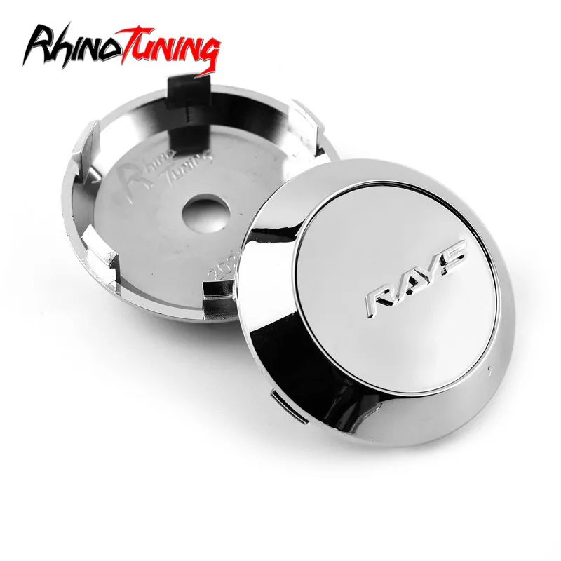 

4pcs 69mm Car Center Cap Hubs Cover for Rays Wheel Caps for Rims Hubcap Emblem Auto Replacement Part