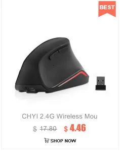 desktop mouse CHYI Ergonomic Vertical Mouse Wireless 2.4G USB Optical RGB Mause Gaming Right Left Hand Mice For Computer Laptop PC Notebook best office mouse