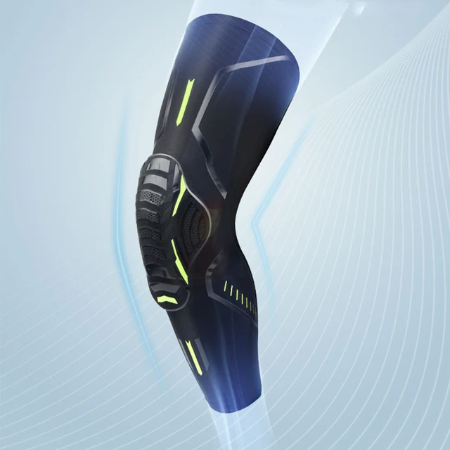 New sports Kneepad Men Pressurized Elastic Knee Pads Support Fitness cycling bike Gear Basketball Volleyball Brace Protector 2