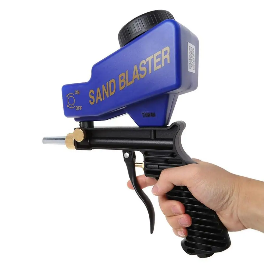 

Portable Gravity Sandblasting Gun Pneumatic Sandblasting Set/Kit Rust Blasting Device Small Sand Blasting Machine