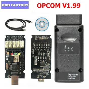 

OPCOM V1.99 with PIC18F458 FT232RL Opel OP-COM Firmware Opcom based Opel diagnostic tool Always in stock