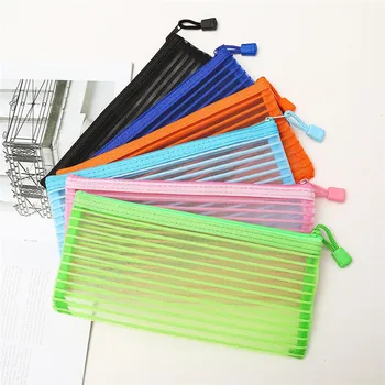 

Women Travel Cosmetic Bag Casual Zipper Make Up Transparent Mesh Makeup Case Organizer Storage Pouch Toiletry Beauty Wash Bags