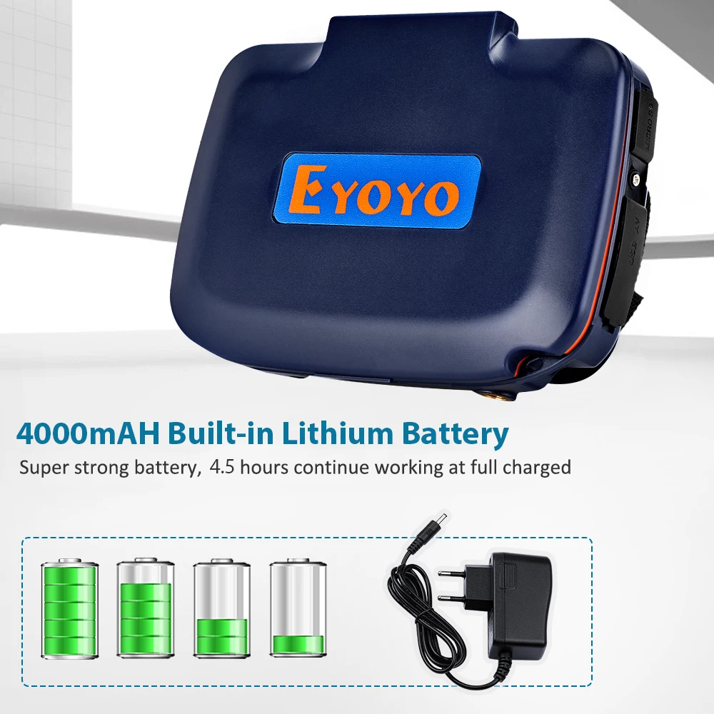 Eyoyo 7HCS оригинальный рыболокатор 4 3 "рыболокатор для подледной рыбалки камера 8