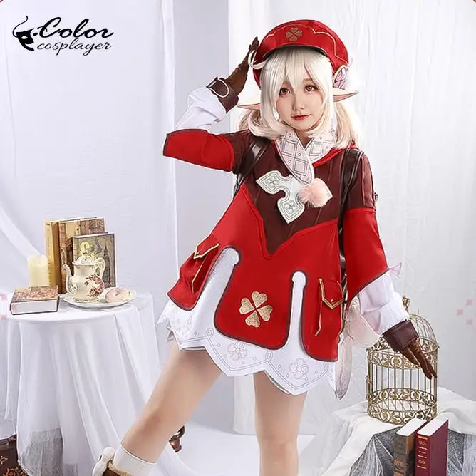 Rekwisieten piramide Verkoper Pre-Sale Kleur Cosplayer Game Genshin Impact Klee Vrouwen Kleding Cosplay  Kostuum Pak Leuke Sexy Loli Kostuums Bodysuit - AliExpress Nieuwigheid &  Speciaal Gebruik