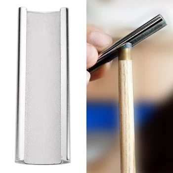 

Cue Tip Shaper Burnisher Sander File Trimmer Polish Tools Stainless Steel Billiards Stick Grinder Repair Snooker Pool Portable
