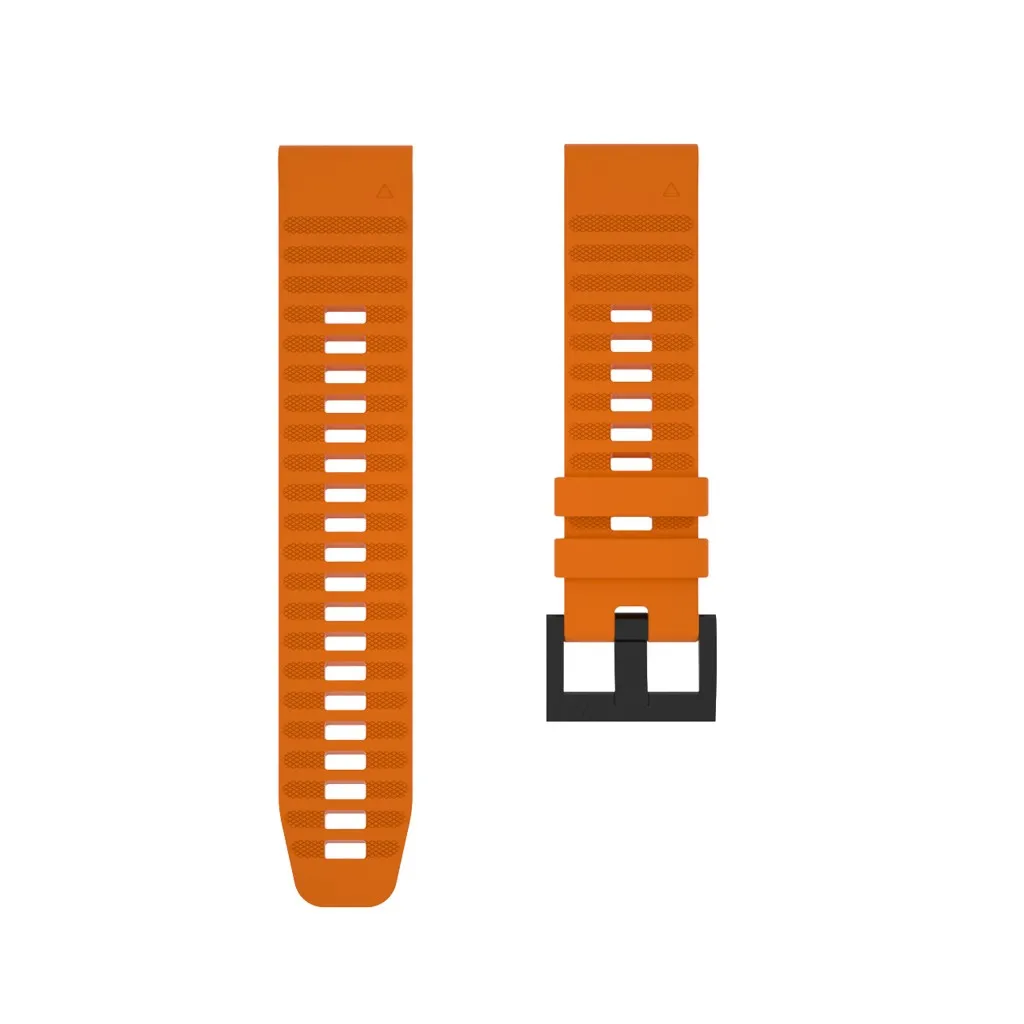 Ouhaobin Silicone Watchband 22mm For Garmin Fenix 6 Watch Quick Release Wrist Strap Bracelet Band Strap 1014#2