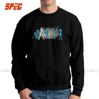 

Troopers Meeseeks Pickle Rick And Morty Men's Pullovers 100% Cotton Novelty Sweatshirts Crewneck Apparel Birthday Gift Hoodie