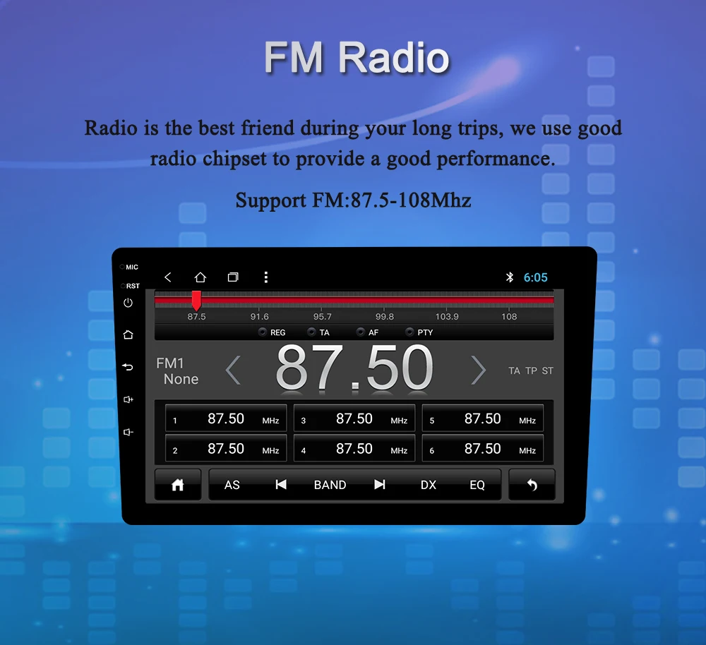 Android 9,1 Автомобильный мультимедийный плеер 2 Din 10,1 ''автомобильный Радио Стерео gps навигация WIFI Bluetooth USB Авторадио MP5 Аудио плеер