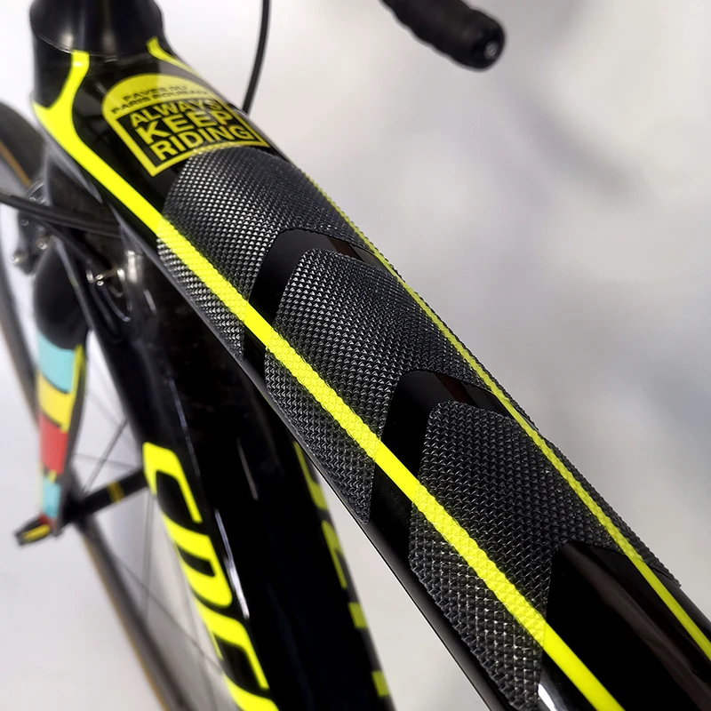 Pegatinas Vinilo Marco Kit De Protectores Y Calcomanías Para Marco De Bicicleta - 3 Piezas De Vinilo, Autoadhesivas, Para Evitar Rayaduras Calcomanías Vinilo Bicicleta KT