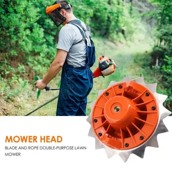 

Universal Plastic Line Bump Cutting Trimmer Head Strimmers Replacement Head Of Mower Fittings For Garden or Agricultural Use