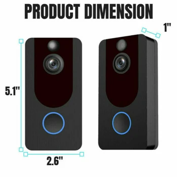 

2020 Hot Selling 1080P HD Wireless Smart Doorbell Video Intercom Doors Bell Security Defence Wifi