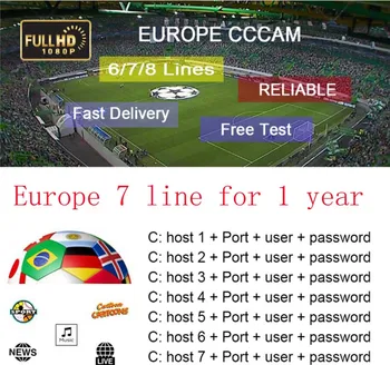 

7 Cline Europe CCCAM Poland hd Cline Germany fast stable server Spain portugal Sweden Hot Receptor Support