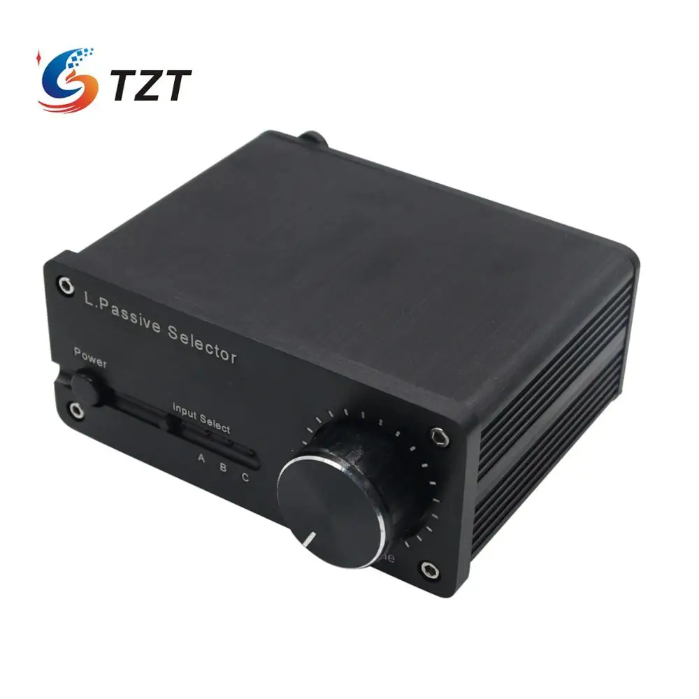 TZT L.HifiSelector Hifi пассивный селектор преусилитель аудио преамп Регулировка