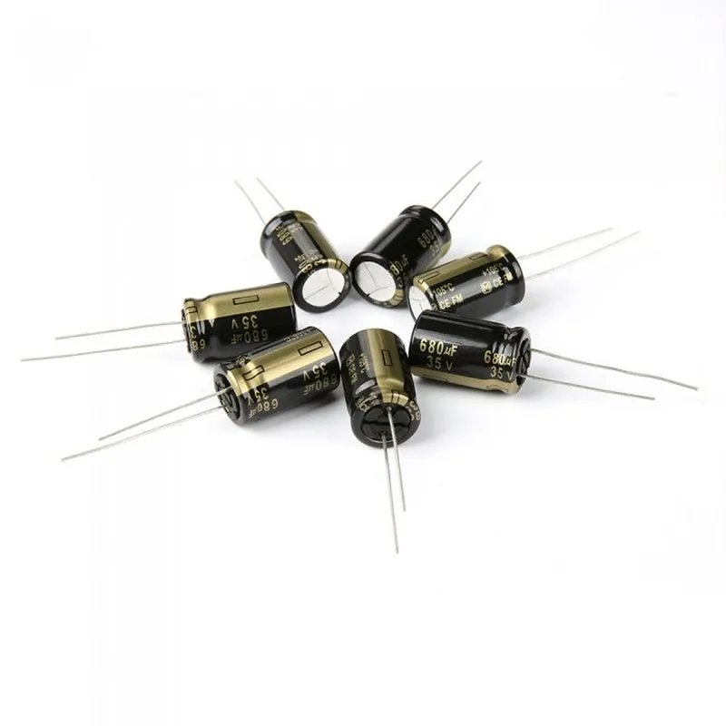 Panasonic 680 мкФ 35v Низкие ESR конденсаторы 0 015 Ом Допуск для PDB/AIO или 30A 35A 45A 50A больше ESC FPV