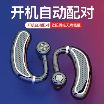 

New Style K21 Ear Style Dual Handle Wireless TWS Bluetooth Earphones Sports Big Battery Long Standby Business Earphones