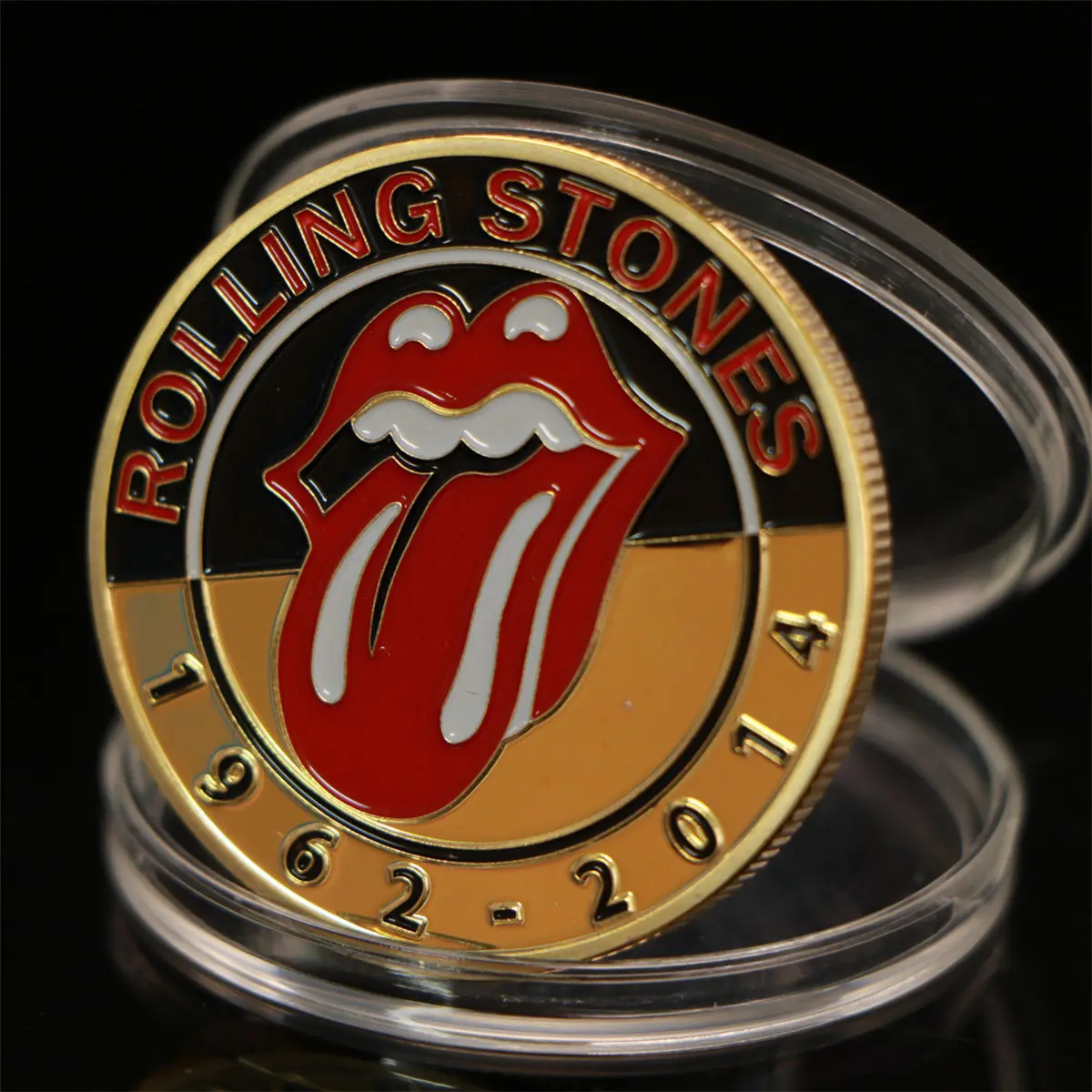 1962- позолоченные монеты Rolling Stones Грэмми музыка рок сувениры коллекция металлических монет подарок