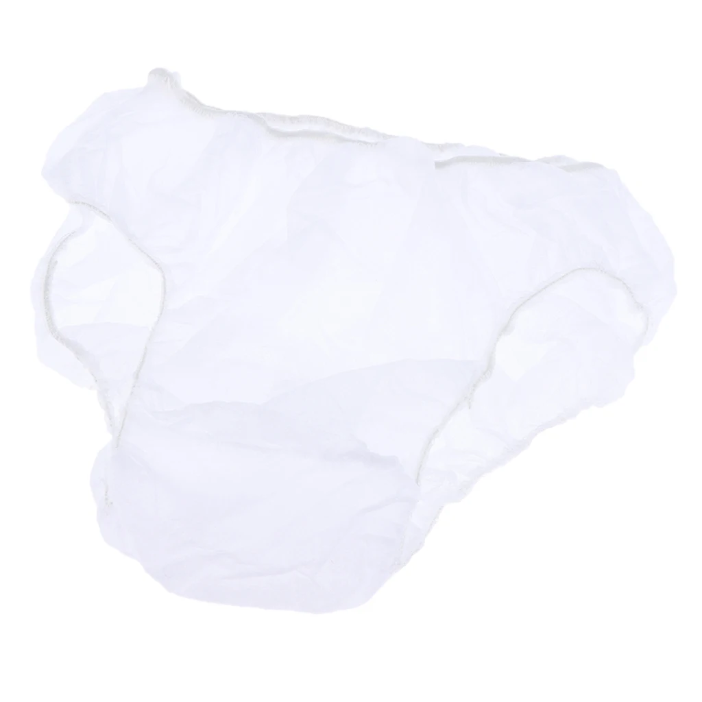 50x Unisex Disposable Panties Wrapped Breathable Convenient Travel Underwear