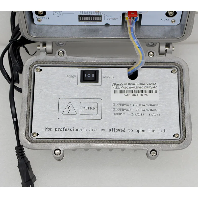 New 301 Optical Receiver Optical Control AGC 860M