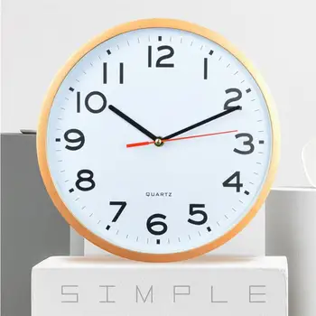 

1PC Simple Living Room Decoration Wall Clock Fashion Wall Hanging Clock Wall Art Home Decor Leisure Time Display Device