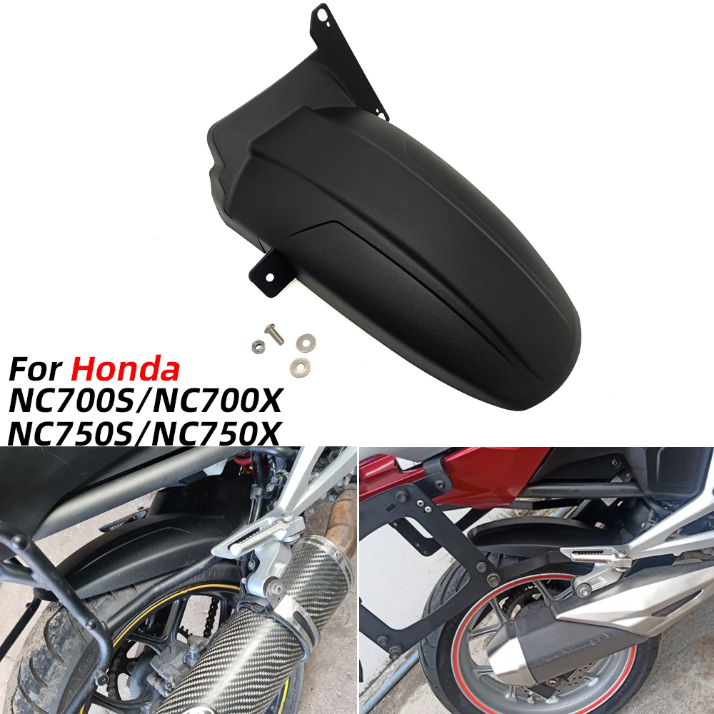 New Nc700 Nc750 Motorcycle Rear Fender Mud Mudguard Tire Wheel Hugger Splash Guard Cover For Honda Nc700s Nc700x Nc750s Nc750x Aliexpress