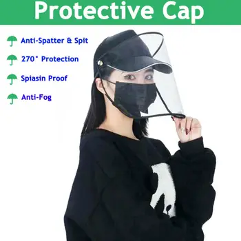 

Protective Caps Epidemic Anti-saliva Dust-proof Hat Safety Protection Tools A