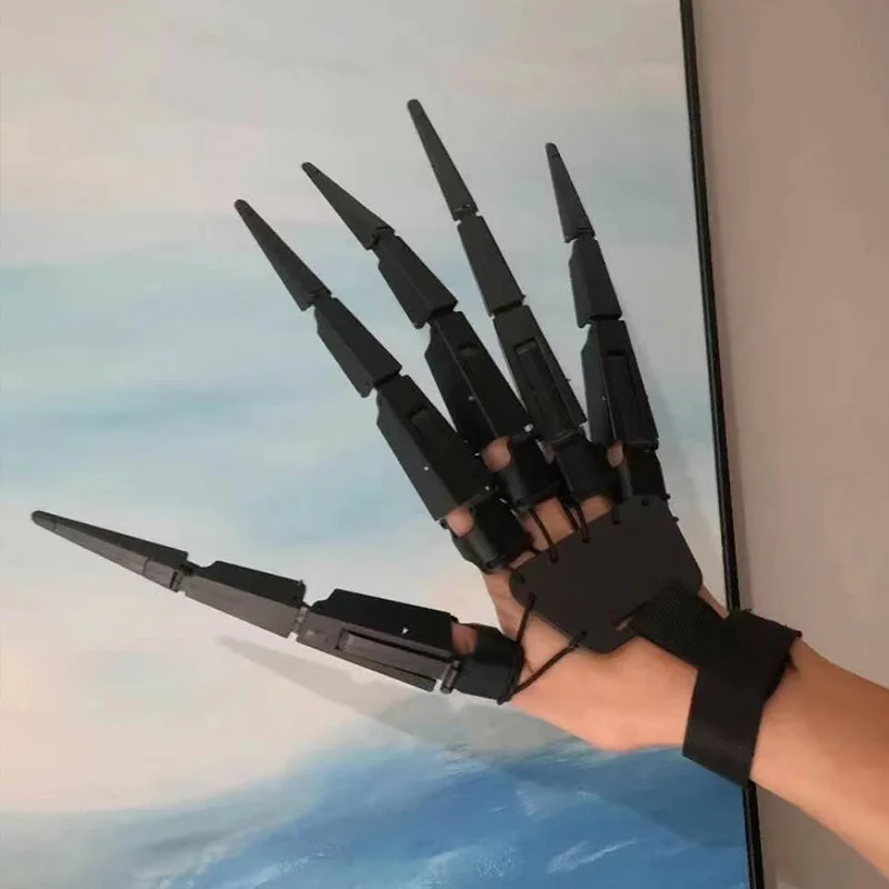 3D печать Хэллоуин сочлененные пальцы расширения фотореквизит страшный призрак
