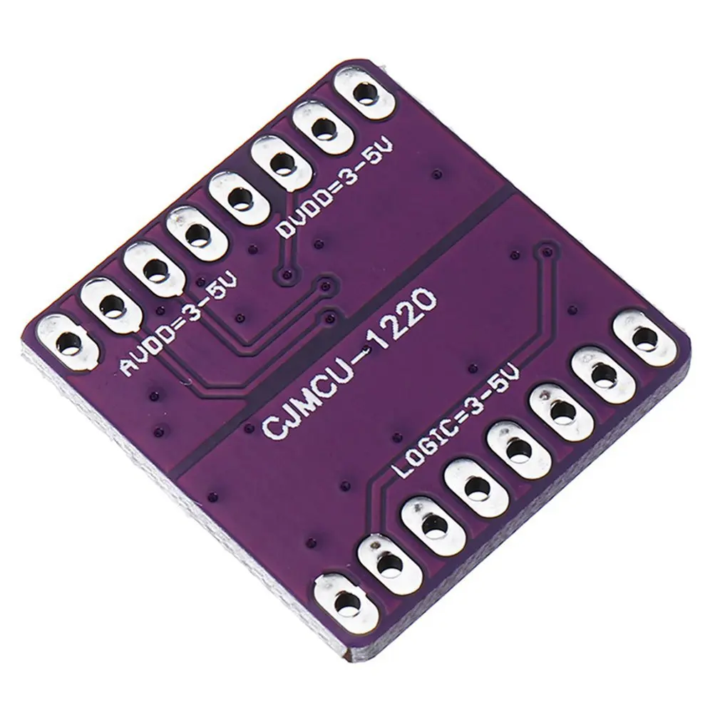 1220 ADS1220 ADC 24 Bit A/D Converter Module I2C Low Power 24 Bit Analog-to-Digital Converter Sensor Module SPI 3V-5V