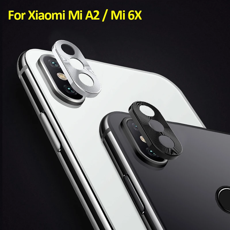

For Xiaomi Mi A2 Camera Lens Protector Ring Plating Aluminum For Xiaomi Mi A2 Mi 6X Camera Case Cover Ring Protection