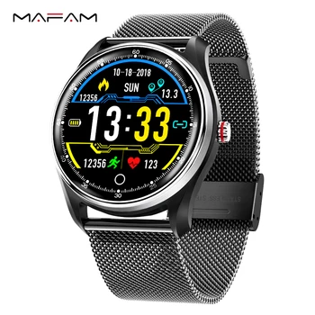 

MAFAM MX9 ECG Business Smart Watch Men Women Heart Rate Blood Pressure Monitor Sport Smartwatch Clock For xiaomi Huawei ios