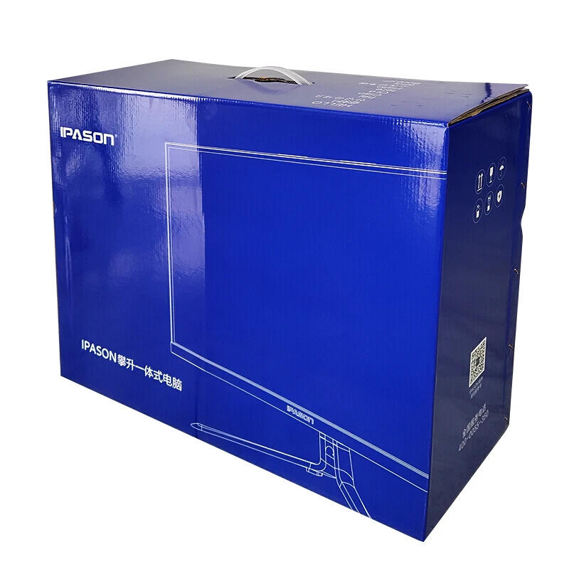 IPASON все в одном игровой настольный компьютер 23 6 дюймов Intel i3 8100 8G DDR4 RAM 240G SSD 3000R