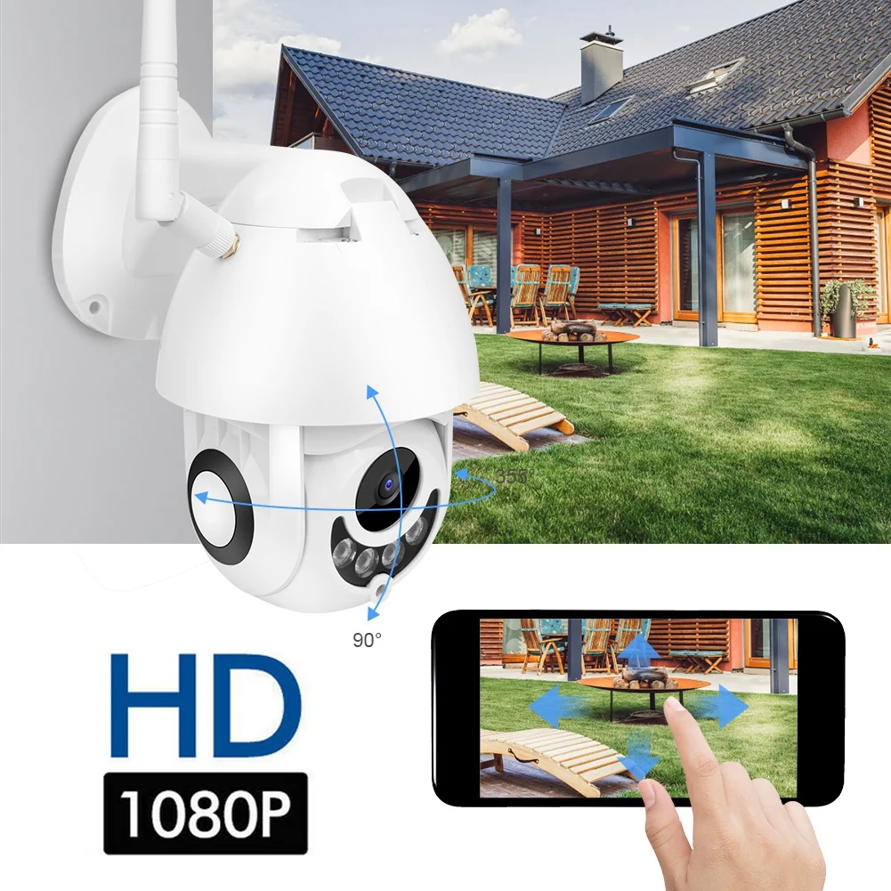 1920*1080 P HD WiFi камера безопасности беспроводная камера ночного видения PTZ ip-камера 110-240V США ЕС Великобритания вилка